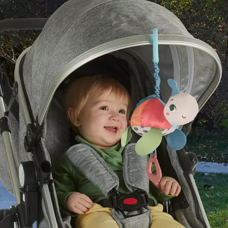 Žaislas Fisher-Price Planet Friends Sea Me Bounce Turtle vėžlys, rekomenduojamas nuo 0 iki 2 metų