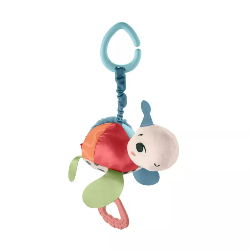 Žaislas Fisher-Price Planet Friends Sea Me Bounce Turtle vėžlys, rekomenduojamas nuo 0 iki 2 metų