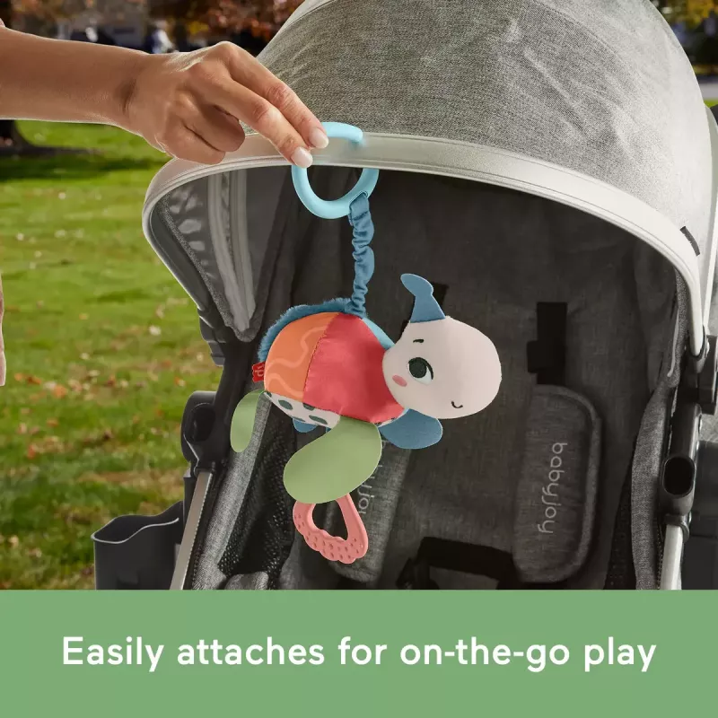 Žaislas Fisher-Price Planet Friends Sea Me Bounce Turtle vėžlys, rekomenduojamas nuo 0 iki 2 metų