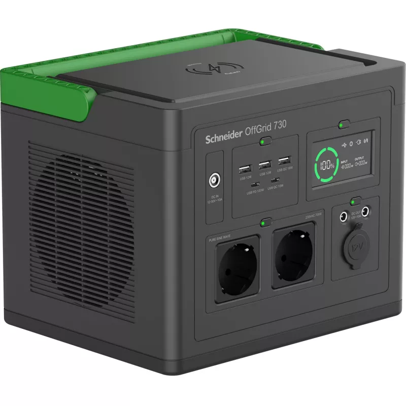 APC PPS730-GR nešiojama elektrinė stotelė Li-Ion 995 W 6,4 kg