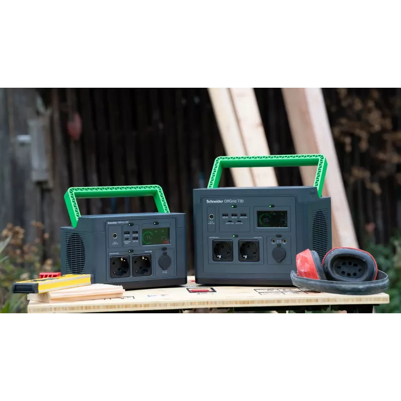 APC PPS730-GR nešiojama elektrinė stotelė Li-Ion 995 W 6,4 kg