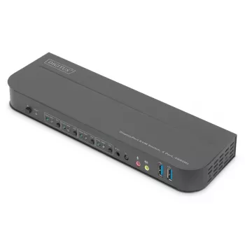 DIGITUS KVM jungiklis 4x1 DP DP/HDMI išvestis USB 4Kx2K 60Hz