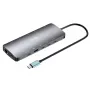 i-tec Metal USB-C Nano 3x Display Dock, 2x HDMI 1x USB-C vaizdo + Power Delivery 140 W