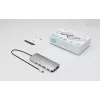 i-tec Metal USB-C Nano 3x Display Dock, 2x HDMI 1x USB-C vaizdo + Power Delivery 140 W