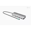 i-tec Metal USB-C Nano 3x Display Dock, 2x HDMI 1x USB-C vaizdo išvestis su Power Delivery 140 W + Universalus 140 W įkroviklis