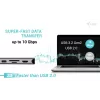 i-tec Metal USB-C Nano 3x Display Dock, 2x HDMI 1x USB-C vaizdo išvestis su Power Delivery 140 W + Universalus 140 W įkroviklis