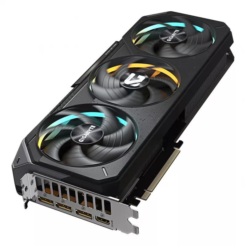 GIGABYTE GeForce RTX 5070 GAMING OC 12G vaizdo plokštė – 12 GB GDDR7, 192 bit, PCI-E 5.0, 2625 MHz taktinis dažnis, 3x DP 2.1a, 1x HDMI 2.1b, NVIDIA DLSS 4, GV-N5070GAMING OC-12GD