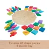 Medinis mandalinis galvosūkis Fisher-Price HXT94, 40 detalių