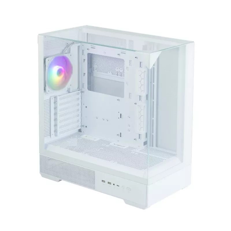 PC korpusas Zalman P40 Prism White Midi Tower