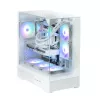 PC korpusas Zalman P40 Prism White Midi Tower