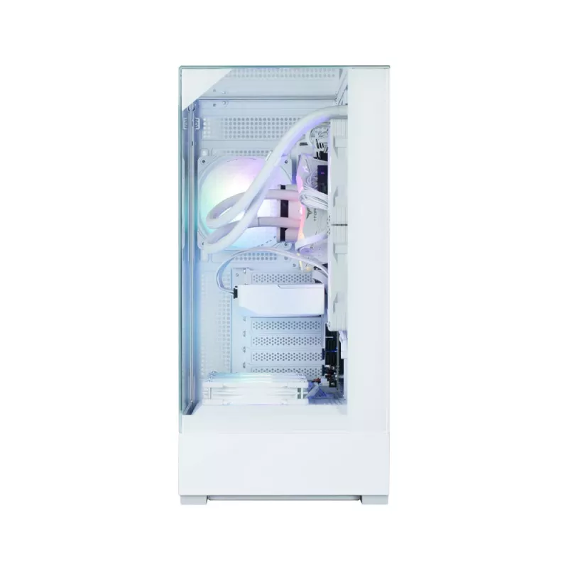 PC korpusas Zalman P40 Prism White Midi Tower
