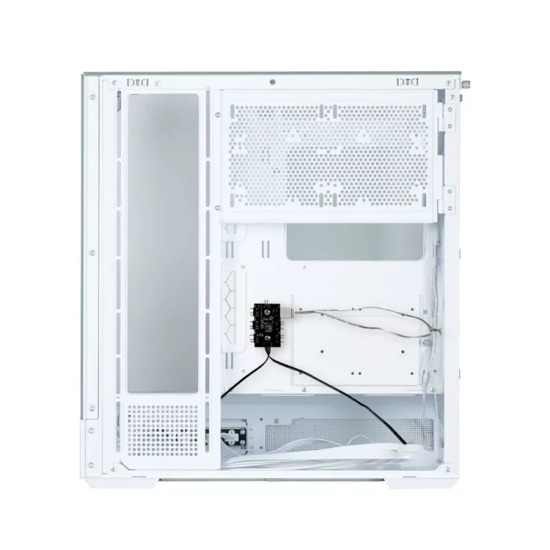 PC korpusas Zalman P40 Prism White Midi Tower