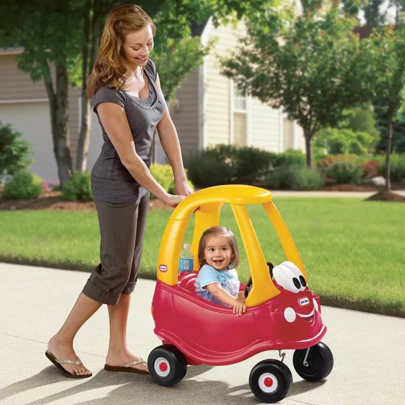 Little Tikes Cozy Coupe vaikiškas mašinėlė, stumdomas, 1,5–5 m., 4 ratai, įvairiaspalvis