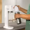Sodos aparatas BRITA Carbonator 1046730 Baltas – kompaktiškas gazuoto vandens gamintojas su 2 buteliais (231×126×443 mm)