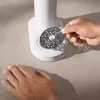 Sodos aparatas BRITA Carbonator 1046730 Baltas – kompaktiškas gazuoto vandens gamintojas su 2 buteliais (231×126×443 mm)