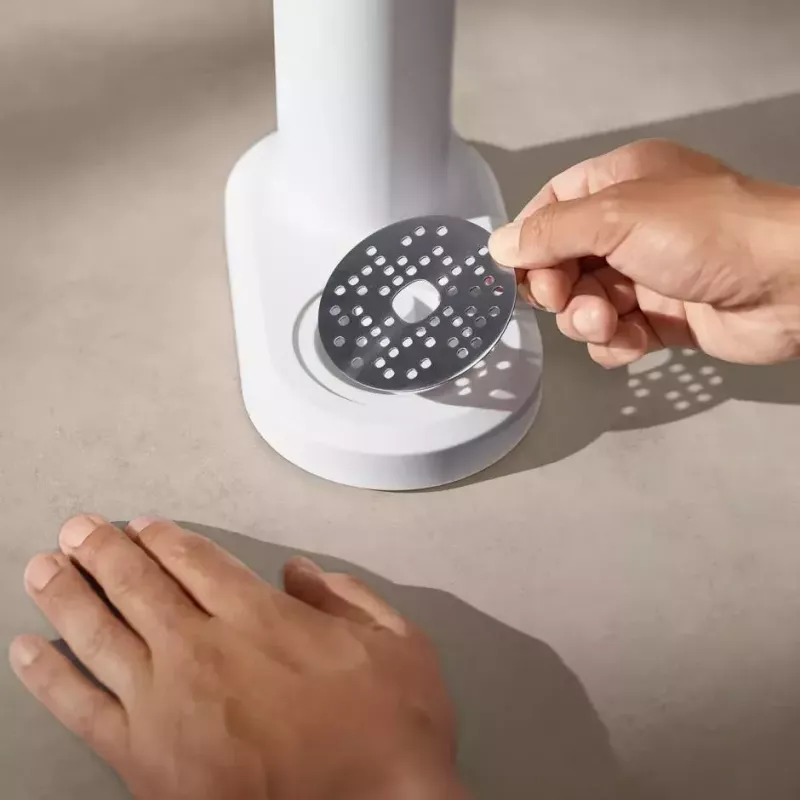 Sodos aparatas BRITA Carbonator 1046730 Baltas – kompaktiškas gazuoto vandens gamintojas su 2 buteliais (231×126×443 mm)
