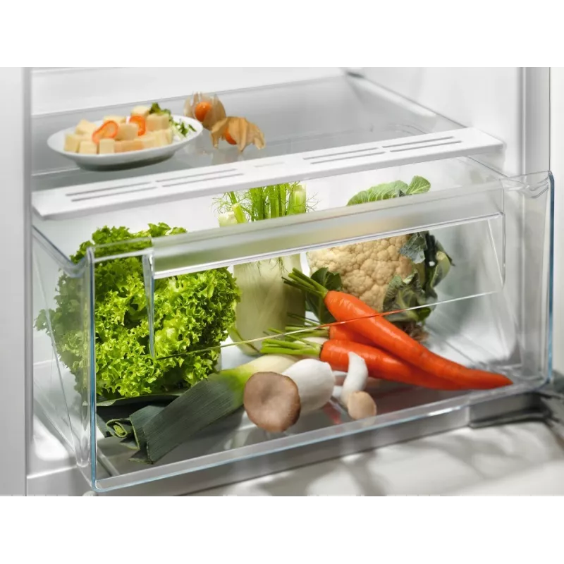 Įmontuojamas šaldytuvas Electrolux LRB3AE12S — 208 L, statinis aušinimas, reversinės durelės, LED apšvietimas