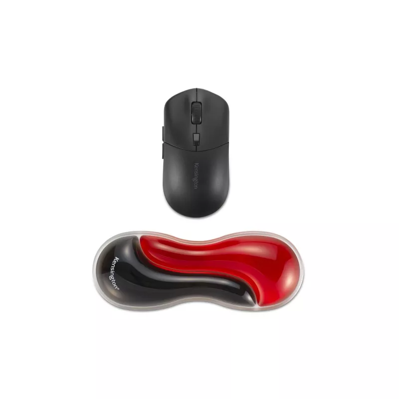 Kensington Slim Duo Gel riešo atrama pelėms/trackballams - raudona