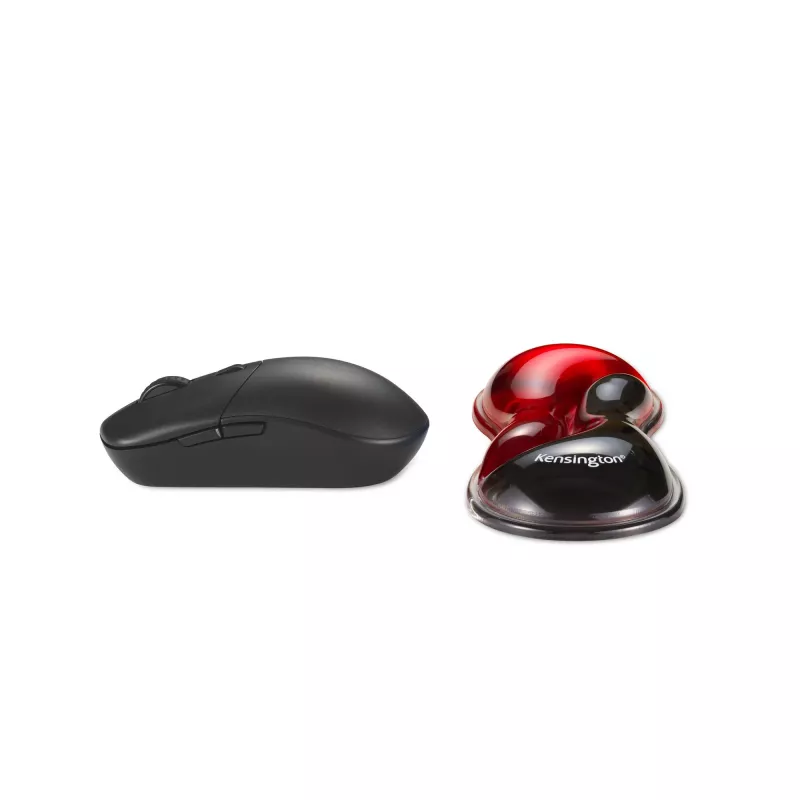 Kensington Slim Duo Gel riešo atrama pelėms/trackballams - raudona
