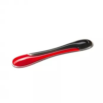 Kensington Slim Duo Gel riešų atrama klaviatūrai - Raudona, Gelis, TPU, 490 mm x 95 mm