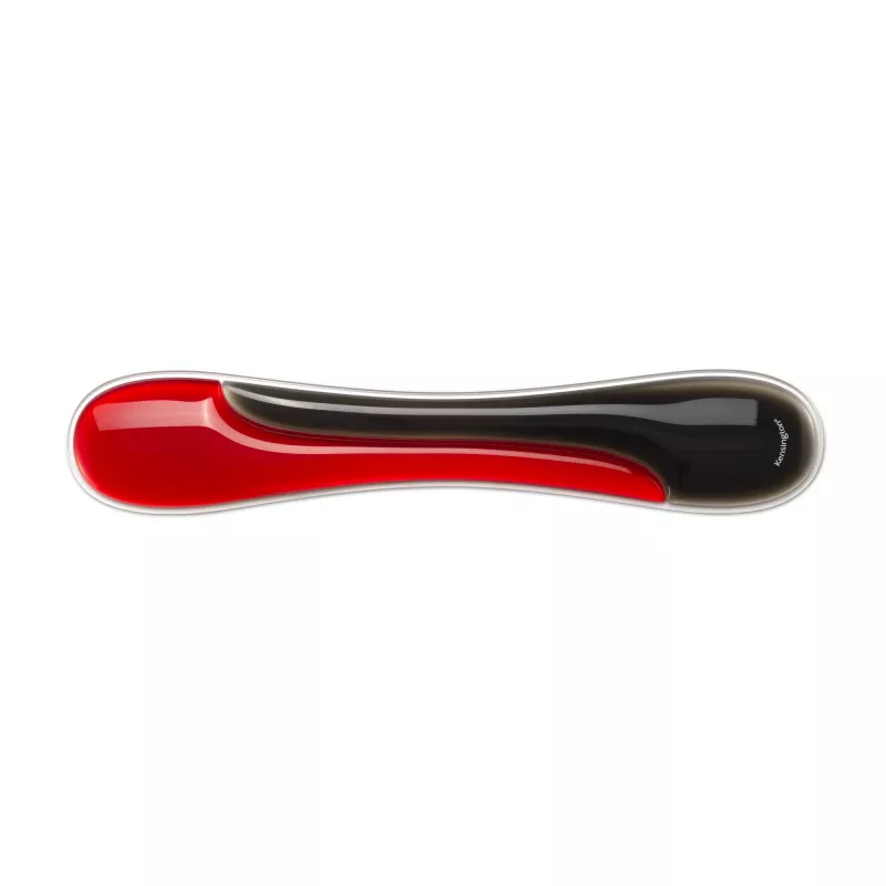 Kensington Slim Duo Gel riešų atrama klaviatūrai - Raudona, Gelis, TPU, 490 mm x 95 mm