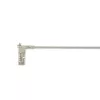 Kensington Slim NanoSaver 2.0 EQ derinimo spyna nešiojamam kompiuteriui, 1,8 m, Kensington, derinimo spyna, nerūdijantis plienas, cinkuotas plienas, sidabrinė