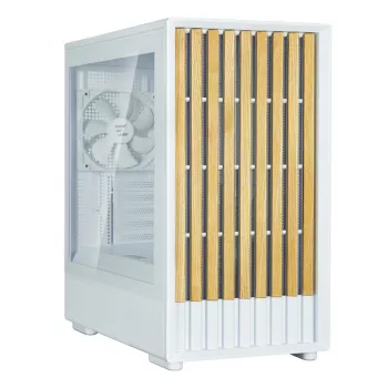 Korpusas Zalman P10 NAMU WHITE Mini Tower baltas