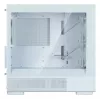 Korpusas Zalman P10 NAMU WHITE Mini Tower baltas