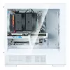 Korpusas Zalman P10 NAMU WHITE Mini Tower baltas