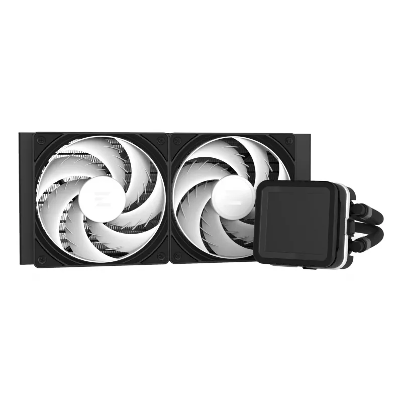 Aušinimo sistema kompiuteriui Zalman ALPHA2 DS A24 BLACK, skystinis procesoriaus aušintuvas, 12 cm, 1 vnt.