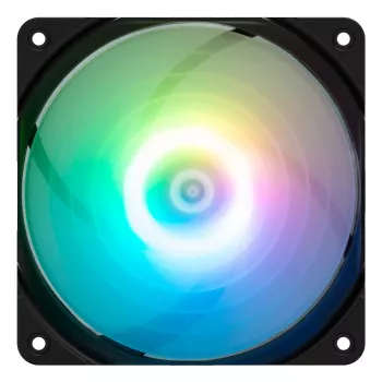 Ventiliatorius ZALMAN ZM-AF 120R ARGB JUODAS 120mm su ARGB apšvietimu