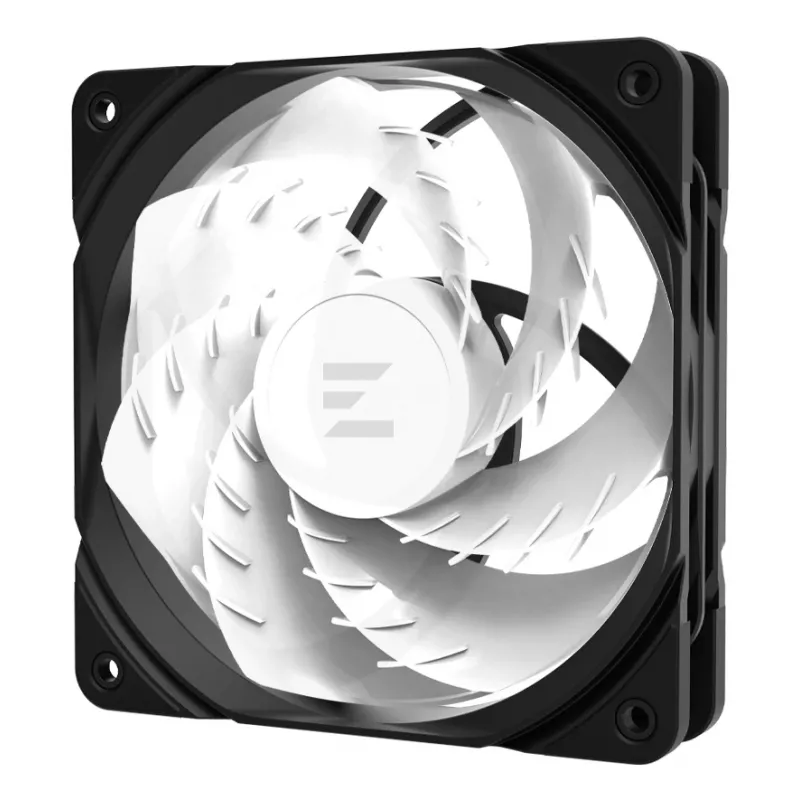 Ventiliatorius ZALMAN ZM-AF 120R ARGB JUODAS 120mm su ARGB apšvietimu