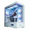 PC korpusas Zalman P50 DS White Midi Tower