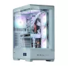 PC korpusas Zalman P50 DS White Midi Tower