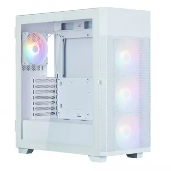 Korpusas Zalman S5 NEO WHITE Midi Tower baltas