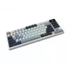 Mechaninė žaidimų klaviatūra MSI FORGE GK600 TKL belaidė USB + Bluetooth QWERTY UK English RGB Blue/White