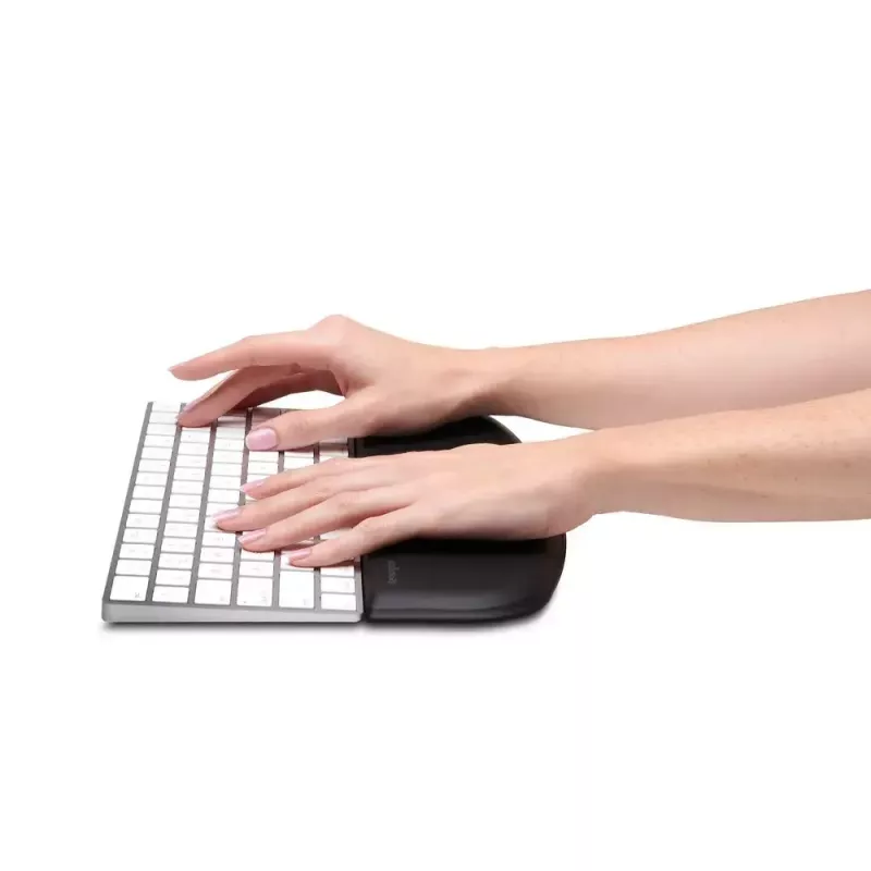 Kensington ErgoSoft riešo atrama ploniems ir kompaktiškiems klaviatūroms