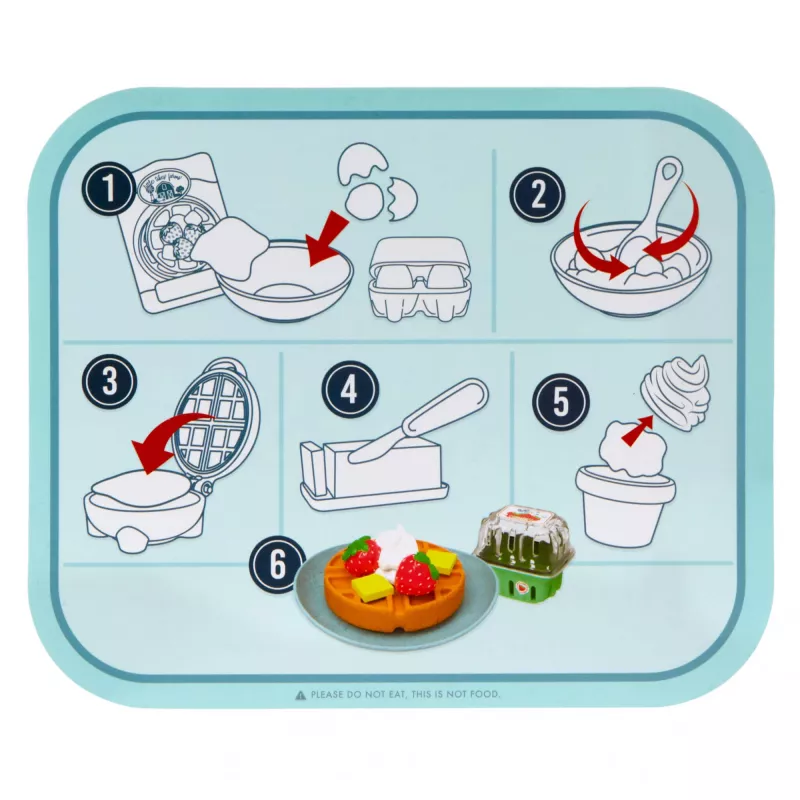 Little Tikes Creative Chefs Waffles Kit – virtuvės rinkinys vafliams, nuo 3 metų