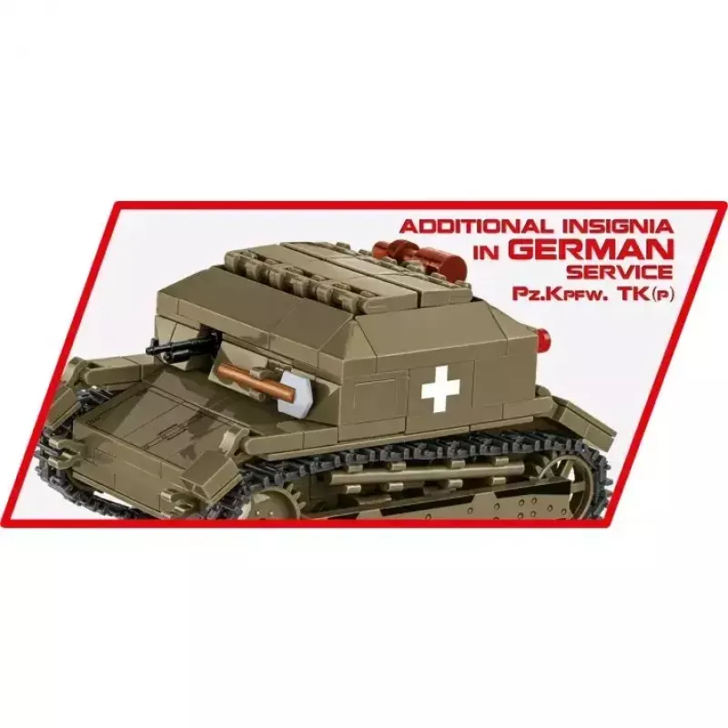 Cobi Blokai Tanketė TK-3 konstravimo rinkinys – 323 detalės