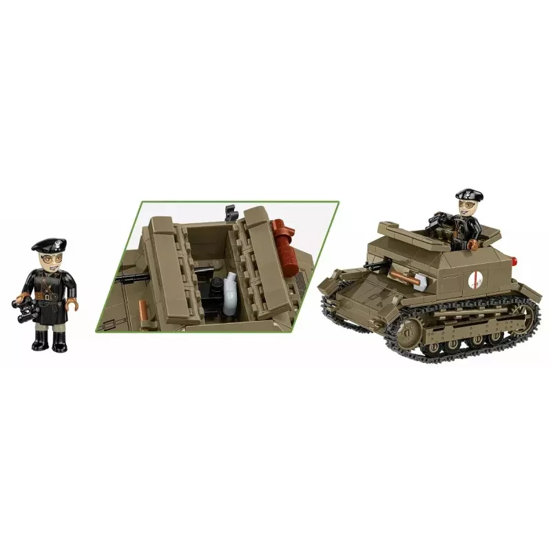 Cobi Blokai Tanketė TK-3 konstravimo rinkinys – 323 detalės