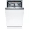 Įmontuojama indaplovė Bosch Serie 4 SPV4HMX49E — siaura 45 cm, 10 komplektų, 44 dB, 6 programų