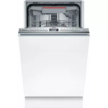 Įmontuojama indaplovė Bosch Serie 4 SPV4HMX49E — siaura 45 cm, 10 komplektų, 44 dB, 6 programų