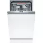 Įmontuojama indaplovė Bosch Serie 4 SPV4HMX49E — siaura 45 cm, 10 komplektų, 44 dB, 6 programų