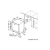 Indaplovė įmontuojama Bosch SMD6ECX12E, 12 stalvių, 44 dB