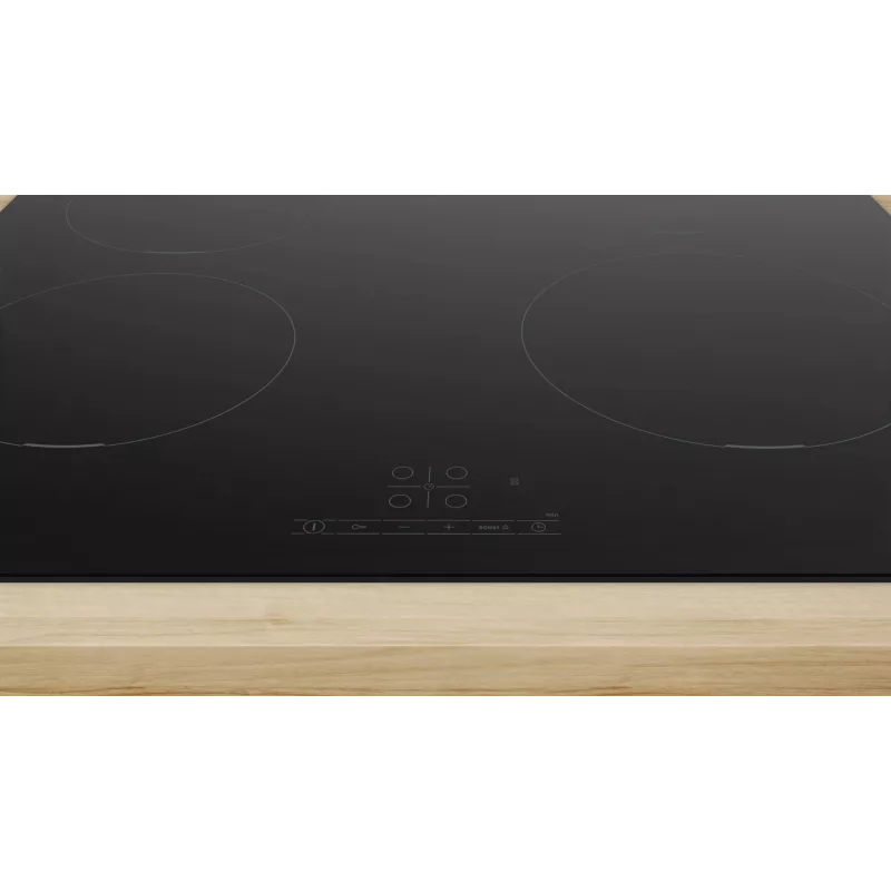 Bosch Serie 4 PUE611BB5E kaitlentė Juoda Įmontuojama 60 cm Indukcinė 4 zonų