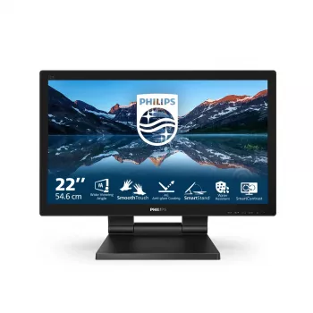Philips B Line 222B9TA/00 monitorius 54,6 cm (21,5 colio) 1920x1080 Full HD LCD liečiamasis ekranas stalinis juodas