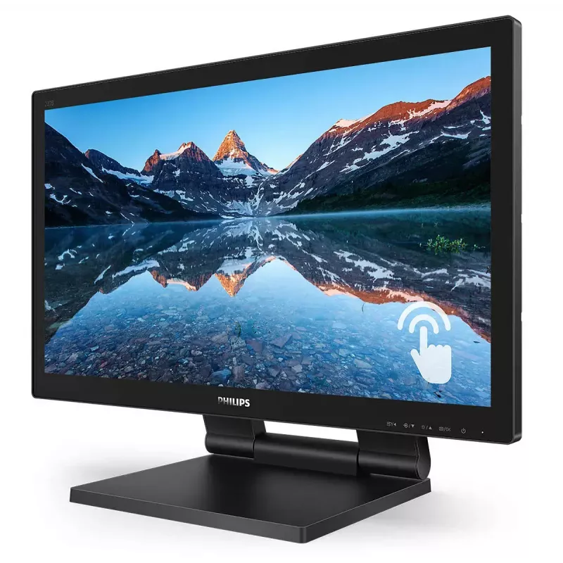 Philips B Line 222B9TA/00 monitorius 54,6 cm (21,5 colio) 1920x1080 Full HD LCD liečiamasis ekranas stalinis juodas