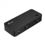 i-tec Universal KVM HUB 2x USB-C 2x USB-A 3.0 5000 Mbit/s Juodas