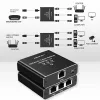 Eterneto skirstytuvas QOLTEC 52294 1x3 RJ45 su USB-C maitinimo įvadu