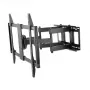 Manhattan TV laikiklis sieninis (Full Motion), ekranams nuo 37 inch iki 100 inch, VESA 200x200–900x600 mm, max 80 kg, juodas